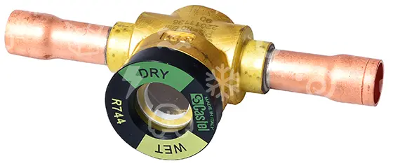 průhledítko Castel 3740E/M12, R744/CO2, 80 bar, 12  ODS, pájecí, CU